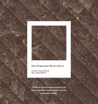 Neo Emprador Brown Decor 60x120 – Brown 3