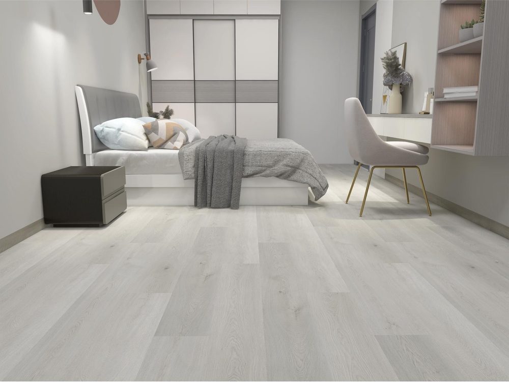 SPC grindų danga SENTAI ezLife+ V4 Oak Marbella su 1mm paklotu – Pilka
