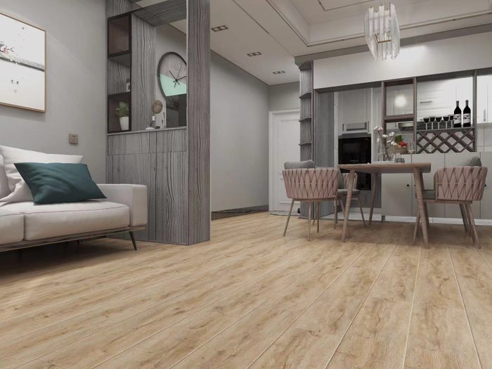 SPC grindų danga SENTAI ezLife+ V4 Oak Valencia 1520*228*6,5 (0,55) 5GI – Pilkas 
