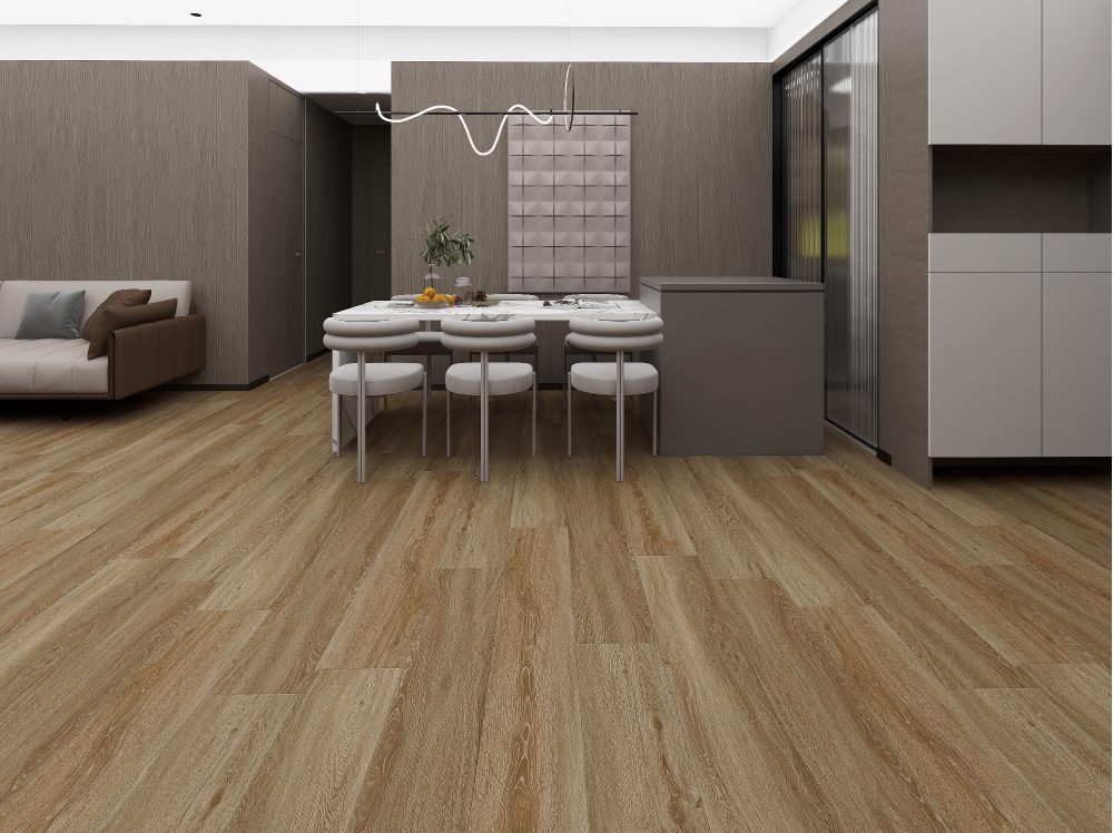 SPC grindų danga SENTAI ezLife+ V4 Oak Granada 1520*228*6,5 (0,55) 5GI – Ruda