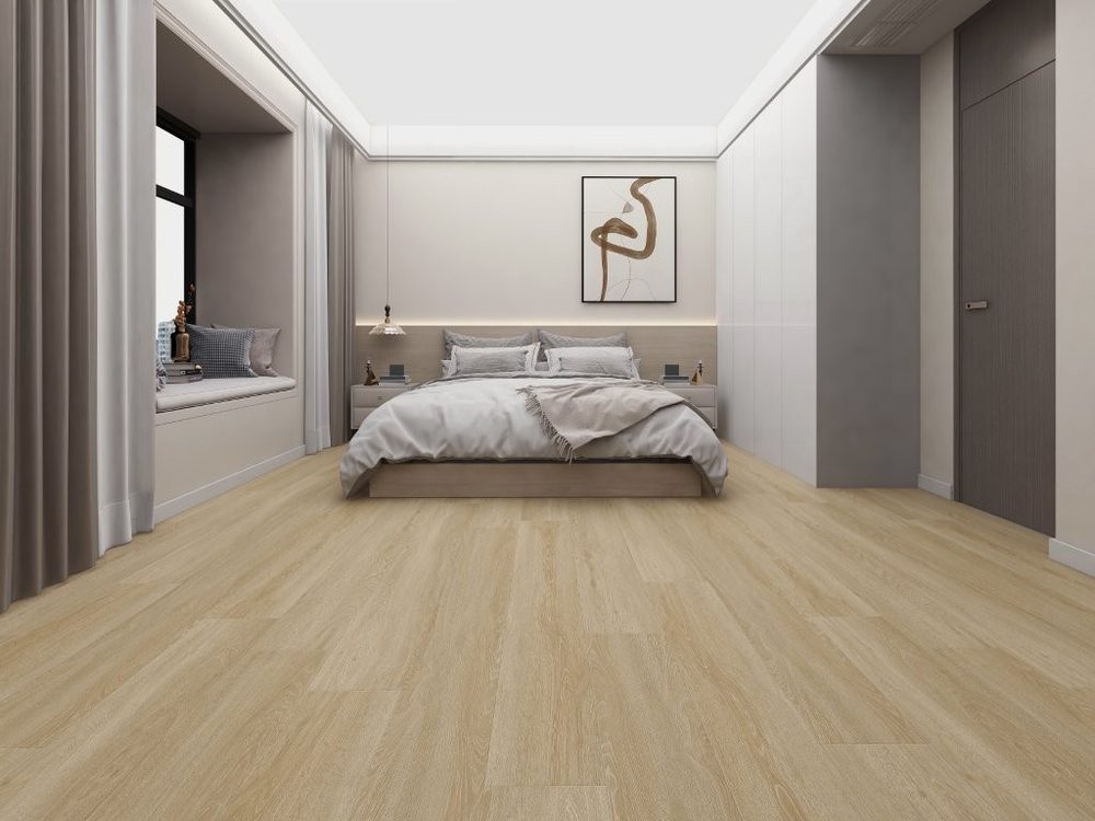 SPC grindų danga SENTAI ezLife+ V4 Oak Largs 1520*228*6,5 (0,55) 5GI – Pilka